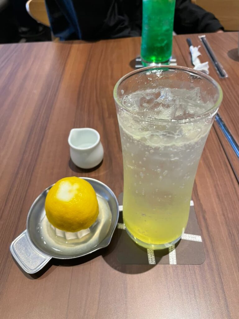 さかい珈琲ラソラ店のレモネードの写真