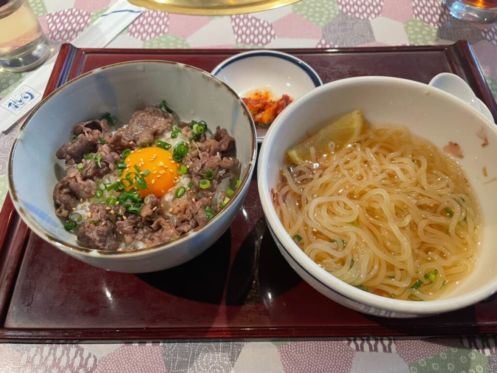 徳寿のランチの写真