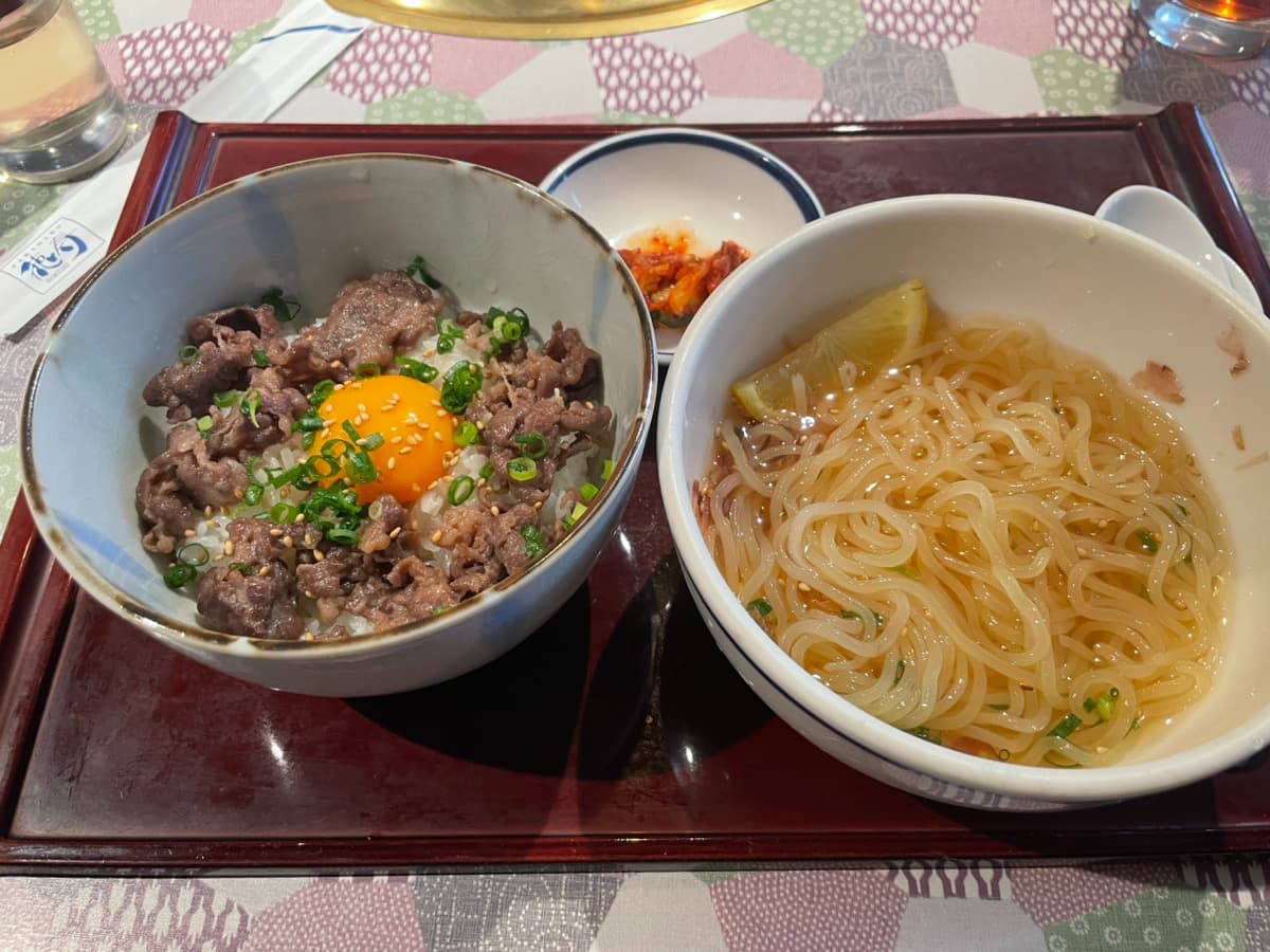 徳寿のランチの写真