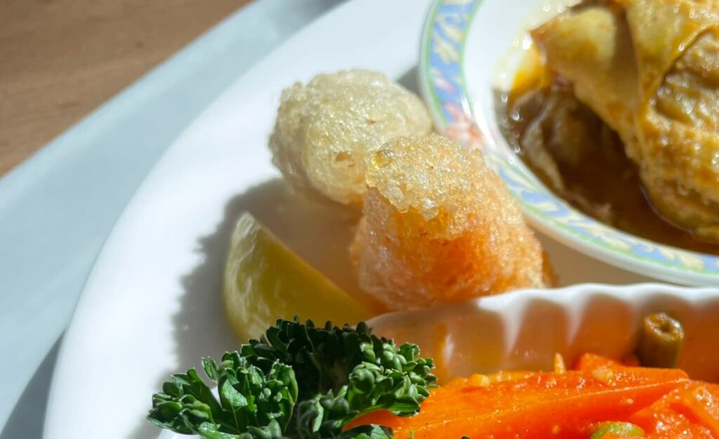 地球ランチプレートの写真