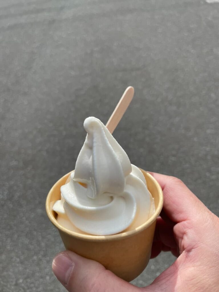 シスターパーマのソフトクリーム