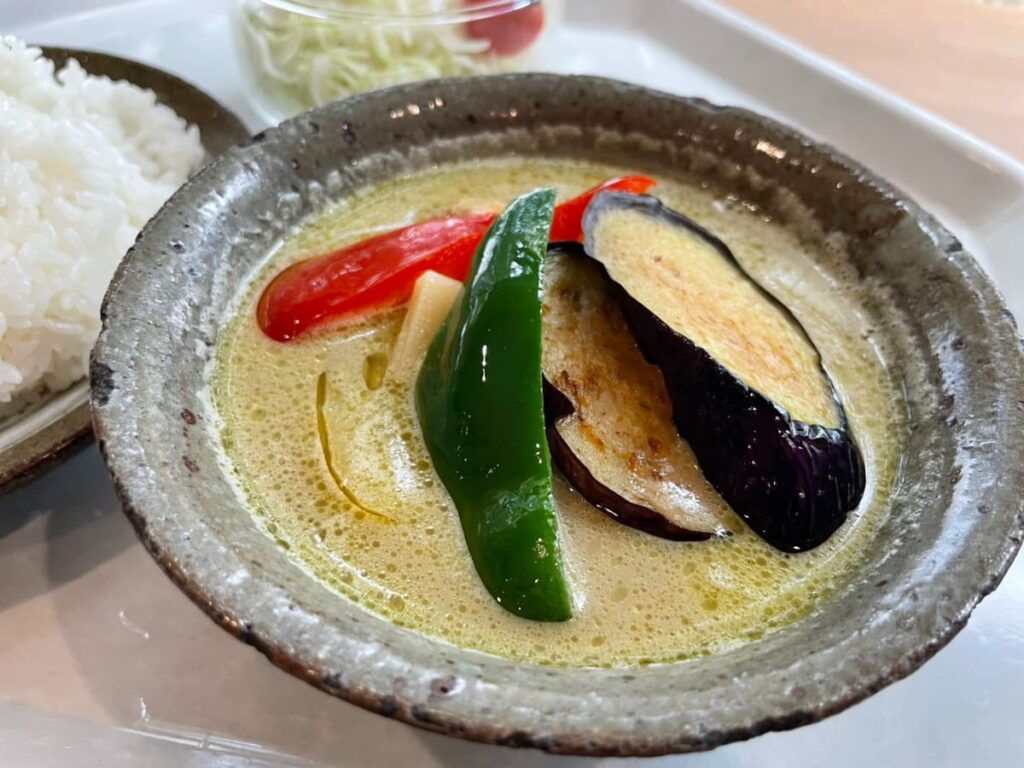 JICA北海道のグリーンカレー