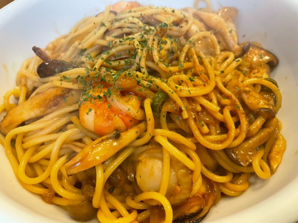 ゆであげスパゲティ パスタの写真