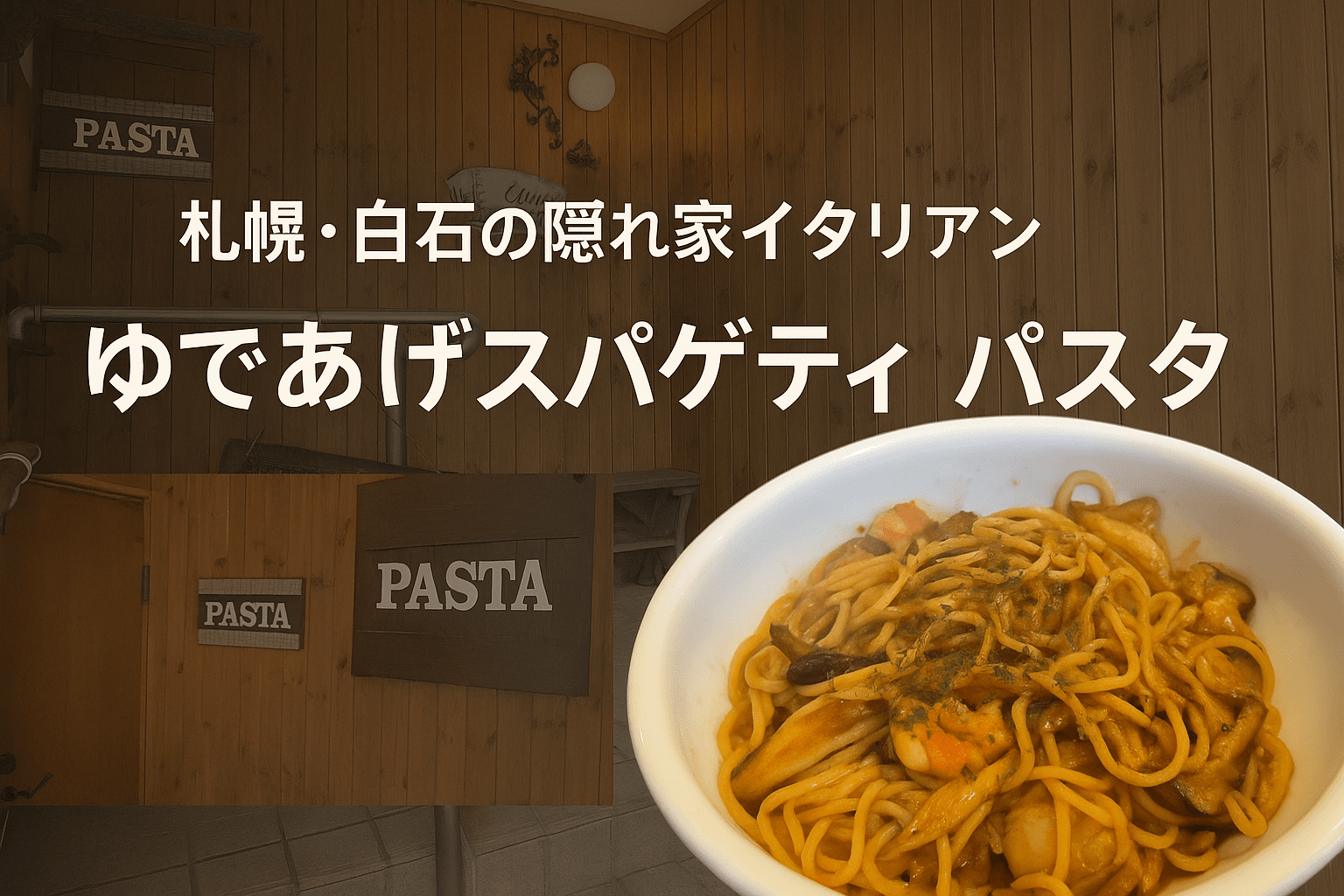 ゆであげスパゲティ パスタの写真のアイキャッチ