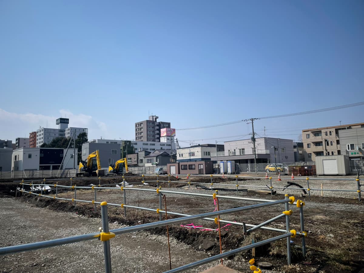 旧白石中央病院跡地